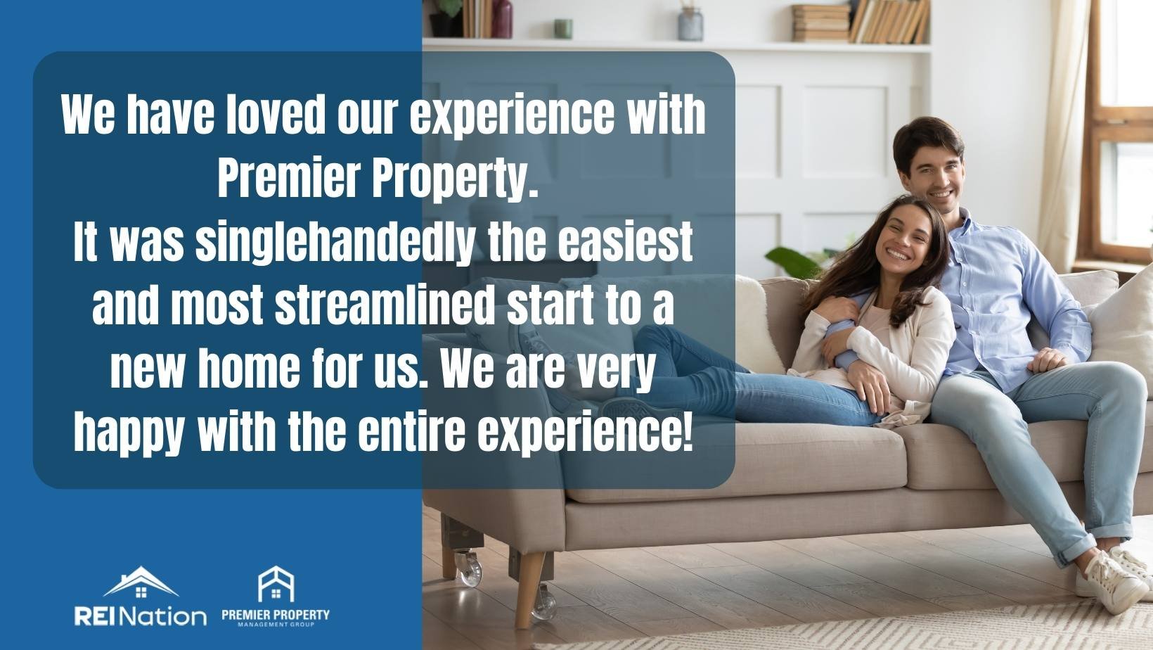 Resident response: We have loved our experience with Premier Property.  It was singlehandedly the easiest and most streamlined start to a new home for us. We are very happy with the entire experience!